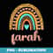 Farah Farah Name Birthday - High-Resolution PNG Sublimation File