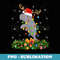 Xmas Holiday Reindeer Hat Santa Manatee Christmas - Artistic Sublimation Digital File