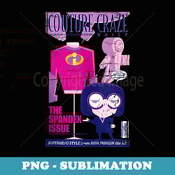 disney and pixaru2019s the incredibles edna mode magazine cover - trendy sublimation digital download