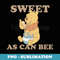 Disney Winnie The Pooh Sweet As Can Bee Eating Honey Vintage - Aesthetic Sublimation Digital File