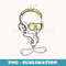 Looney Tunes Tweety Bird Cool Portrait - Elegant Sublimation PNG Download