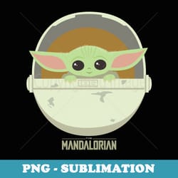 star wars the mandalorian the child bassinet portrait - trendy sublimation digital download