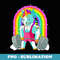 Gym Unicorn Deadlift Weightlifting Workout Pride - Digital Sublimation Download File