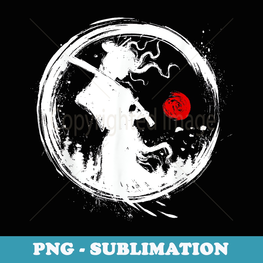 Japanese Samurai Warrior - Special Edition Sublimation PNG File