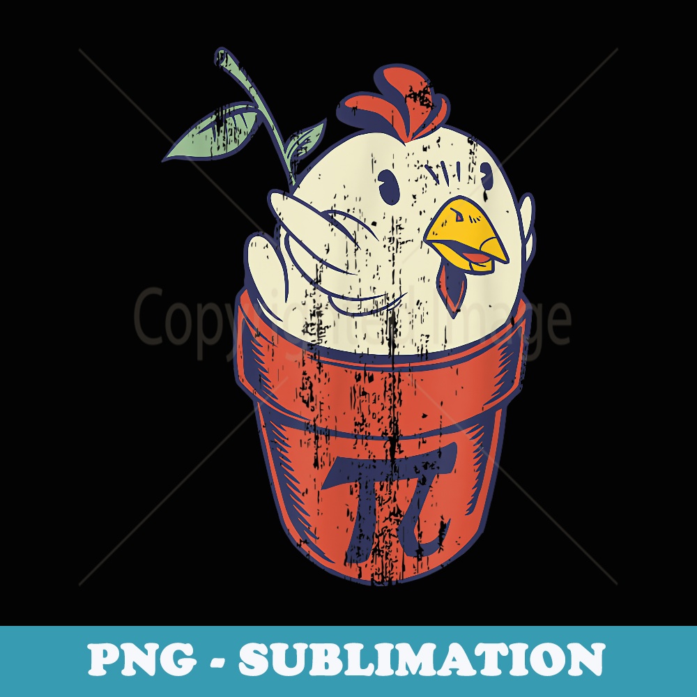 Pi - Chicken Pot Pie - Sublimation PNG File