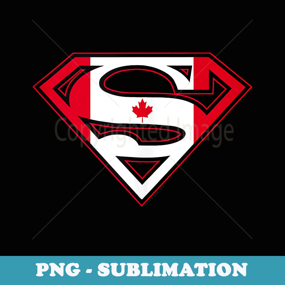 Superman Canadian Shield - Modern Sublimation PNG File