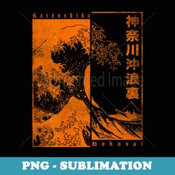 japanese great wave off kanagawa katsushika hokusai - stylish sublimation digital download