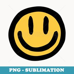 smiling face cartoon - stylish sublimation digital download