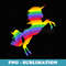 I Am A Magic! Rainbow Unicorn Color Wonder - Instant PNG Sublimation Download