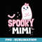 s Spooky Mimi Family Cute Pink White Ghost Boo Halloween - Elegant Sublimation PNG Download