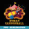Human Cannonball Stuntman Circus Staff Carnival Theme Party - Sublimation Digital Download