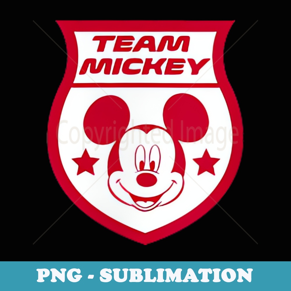 Disney Mickey And Friends Mickey Japan Left Chest Badge - Premium PNG Sublimation File
