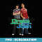 Drake And Josh Classic Logo With Characters - Vintage Sublimation PNG Download