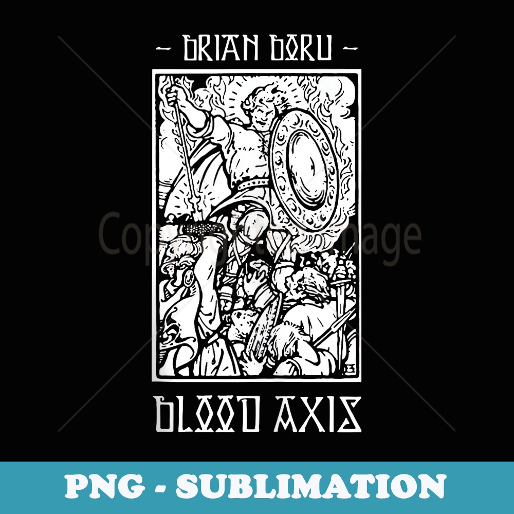Brian Boru High King of Ireland - Artistic Sublimation Digital File