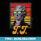 T.J. President Thomas Jefferson Retro Patriotic 4th Of July - Instant Sublimation Digital Download