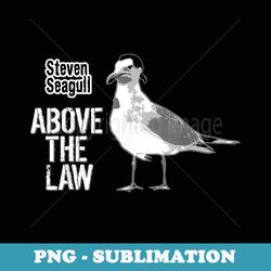 steven seagull - decorative sublimation png file