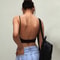 Comfortable backless bra for travel