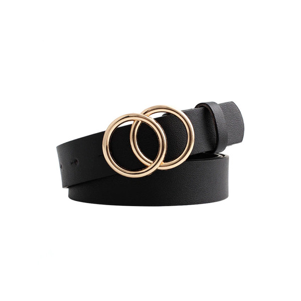 Unisex Double Circle Belt With Gold Buckle.jpg