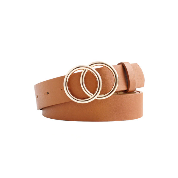 Unisex Double Circle Belt With Gold Buckle 1.jpg