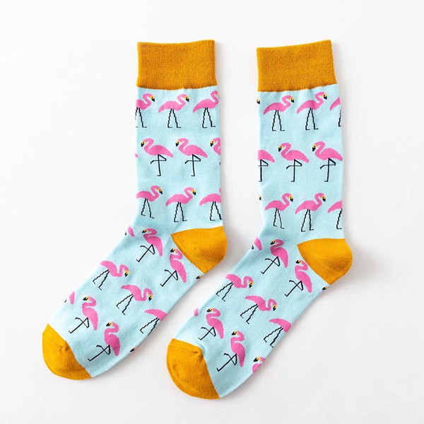 Cute Flamingo Socks For Men & Women (3).jpg