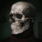 Realistic human skull mask for sale