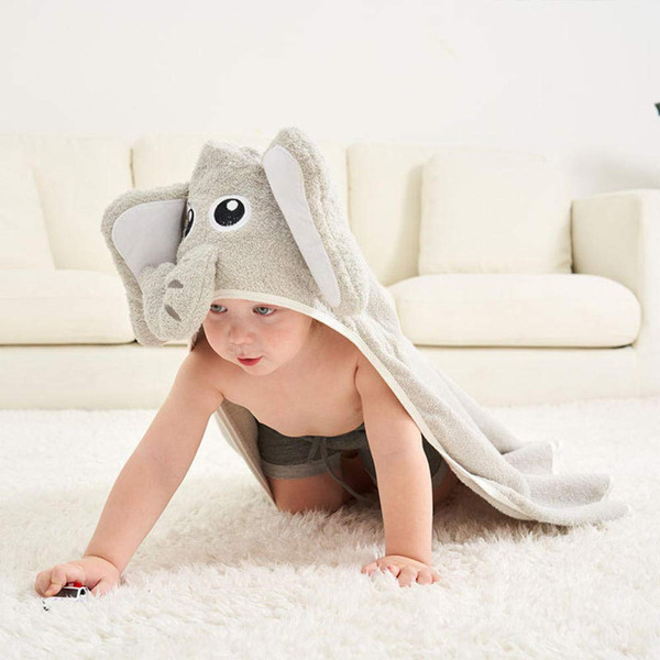 Elephant Hooded Bath Towel For Babies (1).jpg