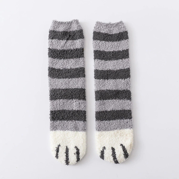 Cute Fuzzy Cat Claws Socks (5).jpg