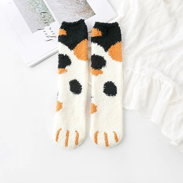 Cute Fuzzy Cat Claws Socks (7).jpg