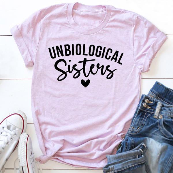 Unbiological Sisters T-Shirt 0.jpg