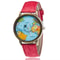 Vintage World Traveler Watch pink