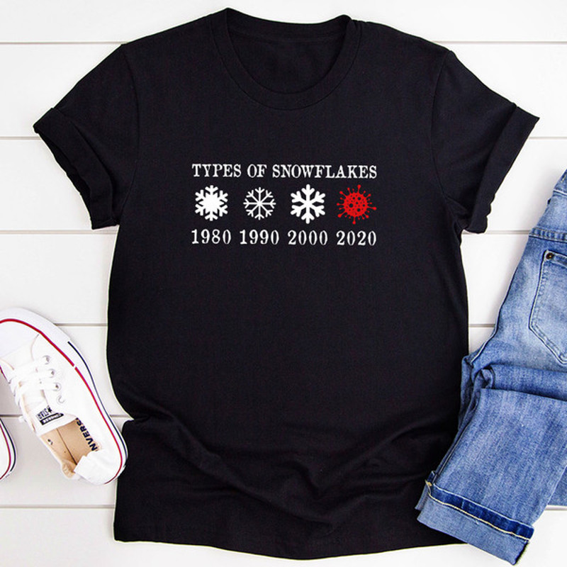 Types Of Snowflakes T-Shirt.jpg