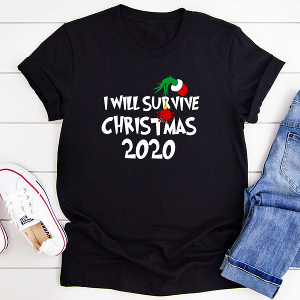 I Will Survive Christmas 2020 T-Shirt 1.jpg
