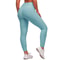 AntiCellulite Compression Peach Lift Leggings for Women Lake Blue