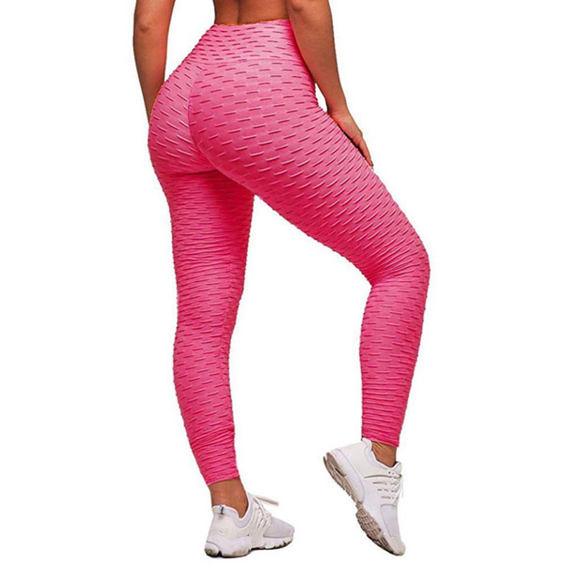 AntiCellulite Compression Peach Lift Leggings for Women pink