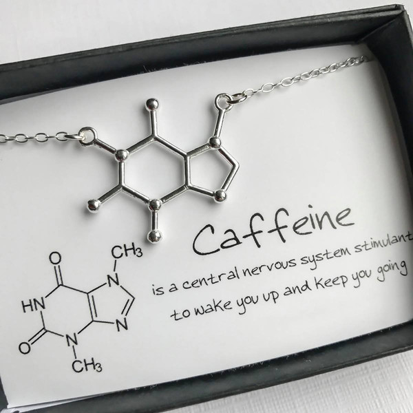 Caffeine Molecule Necklace..jpg