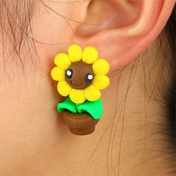 baby animals earrings