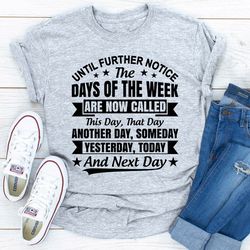 The Days Of The Week