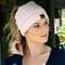 Chic Soft Knit Ponytail Beanie Pink