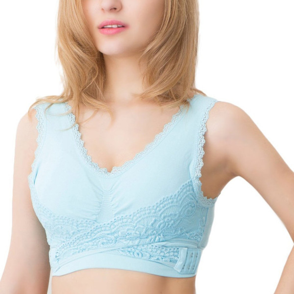 Moisturewicking wireless lift bras in multiple colors