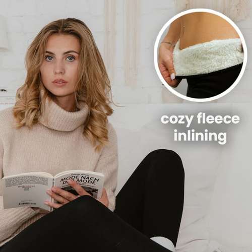 Super Thick Cashmere Wool Leggings - Warm Winter Gift for Women