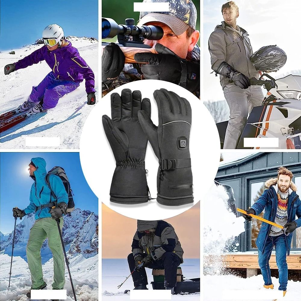 Durable Heated Motorcycle Gloves for Winter Trips