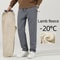 Mens Cashmere Joggers Winter Fleece Lined Jogger Pants Warm Thick Casual Sports Pants 1
