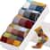 Combed Cotton Mens Compression Dress Socks Colorful Square Pattern 0
