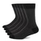 Mens Dress Socks Plus Large Size HighQuality Combed Cotton Crew Socks 2
