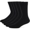 Mens Dress Socks Plus Large Size HighQuality Combed Cotton Crew Socks 3