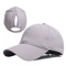 Adjustable Solid Color Ponytail Baseball Cap Cotton Polo Style Casual Hats 4