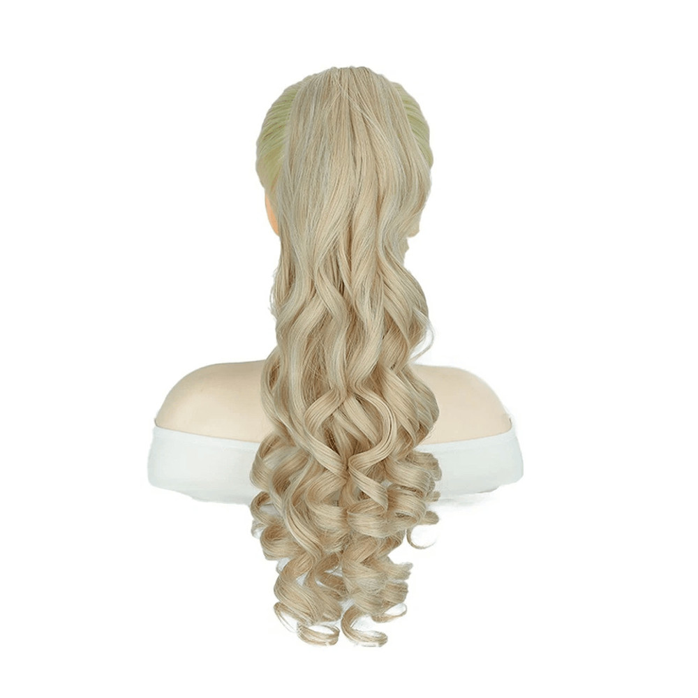 Real Human Hair Ponytail Extension Thick Claw Clip Hairpiece For Instant Volume 5