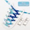 Elastic Laces Sneakers Flats with Cross Buckle, No Tie Shoelaces for Adults Kids, Fashion Glitter Rubber Shoelace Shoe