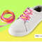 Gradient Shoelaces for Sneakers, Colorful Flat Shoe Laces for Casual Canvas Shoes, Sports Shoes, Trainers & Streetwear