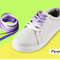 Gradient Shoelaces for Sneakers, Colorful Flat Shoe Laces for Casual Canvas Shoes, Sports Shoes, Trainers & Streetwear
